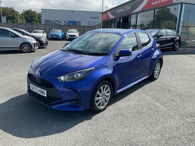 Toyota Yaris 1.5 Vvt-h Icon Hatchback Hybrid E-cvt E Blue #6