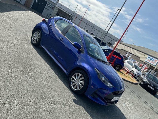 Toyota Yaris 1.5 Vvt-h Icon Hatchback Hybrid E-cvt E Blue #2