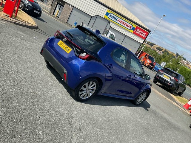 Toyota Yaris 1.5 Vvt-h Icon Hatchback Hybrid E-cvt E Blue #5