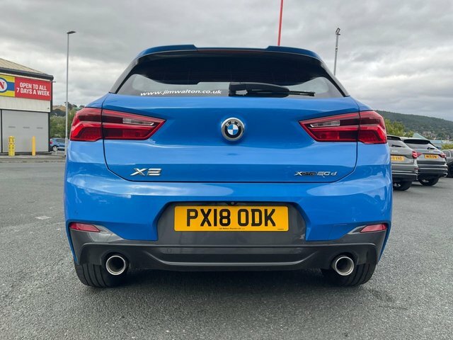 BMW X2 2.0 20D M Sport Suv Xdrive Euro 6 Blue #2