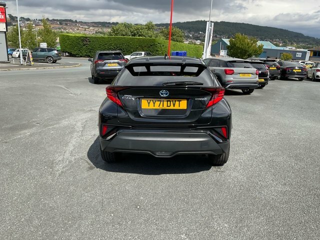 Toyota C-Hr 1.8 Vvt-h Gpf Excel Suv Hybrid Cvt Euro Black #4