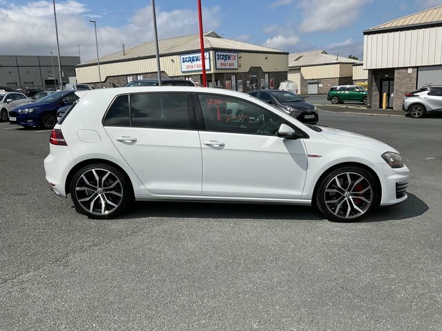 Volkswagen Golf 2.0 Tsi Bluemotion Tech Gti Performance Hatchback White #4
