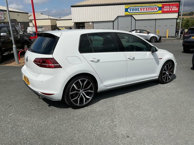 Volkswagen Golf 2.0 Tsi Bluemotion Tech Gti Performance Hatchback White #6