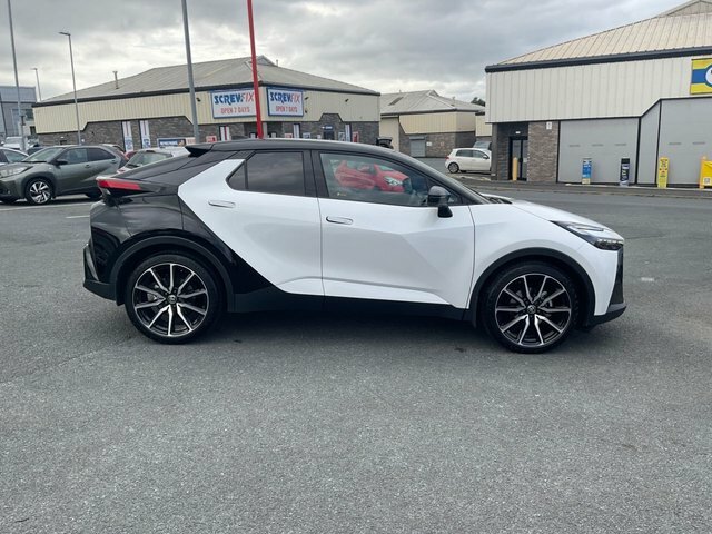 Toyota C-Hr 2.0 Vvt-h Gr Sport Suv Hybrid Cvt Euro White #3
