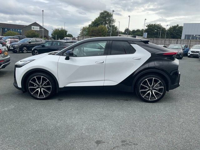 Toyota C-Hr 2.0 Vvt-h Gr Sport Suv Hybrid Cvt Euro White #5