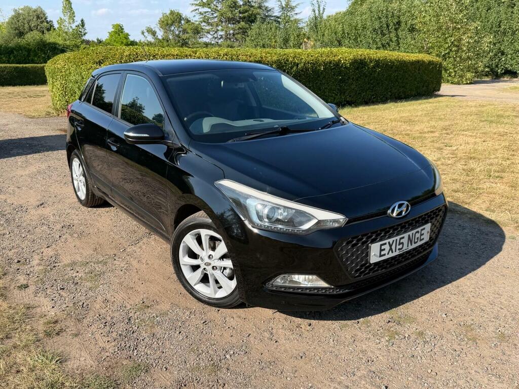 Hyundai I20 1.2 Premium Euro 6 EX15NGE Black #3
