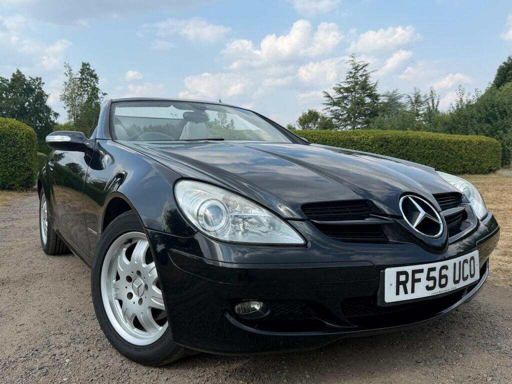 Mercedes-Benz SLK Convertible 1.8 Slk200 Kompressor 200756 Black #5