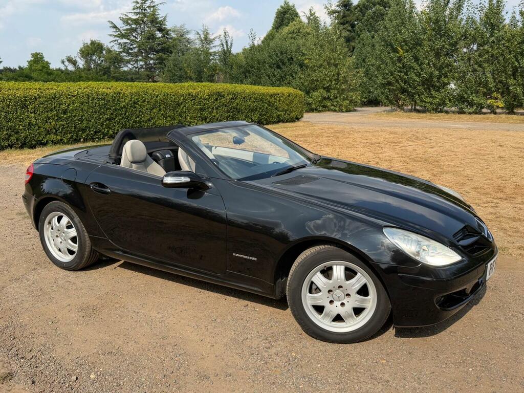 Mercedes-Benz SLK Convertible 1.8 Slk200 Kompressor 200756 Black