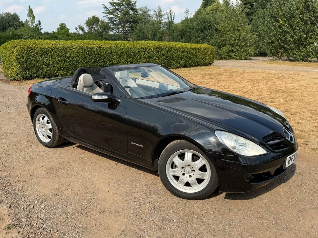 Mercedes-Benz SLK Convertible 1.8 Slk200 Kompressor 200756 Black #2