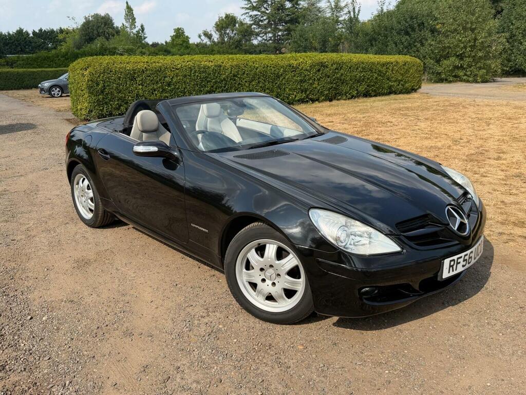 Mercedes-Benz SLK Convertible 1.8 Slk200 Kompressor 200756 Black #3