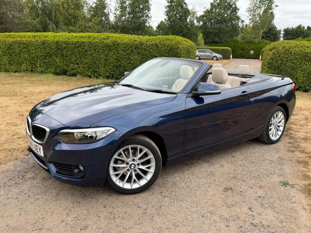 BMW 2 Series Convertible 1.5 218I Se Euro 6 Ss 201 Blue #2