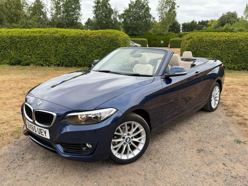 BMW 2 Series Convertible 1.5 218I Se Euro 6 Ss 201 Blue #3