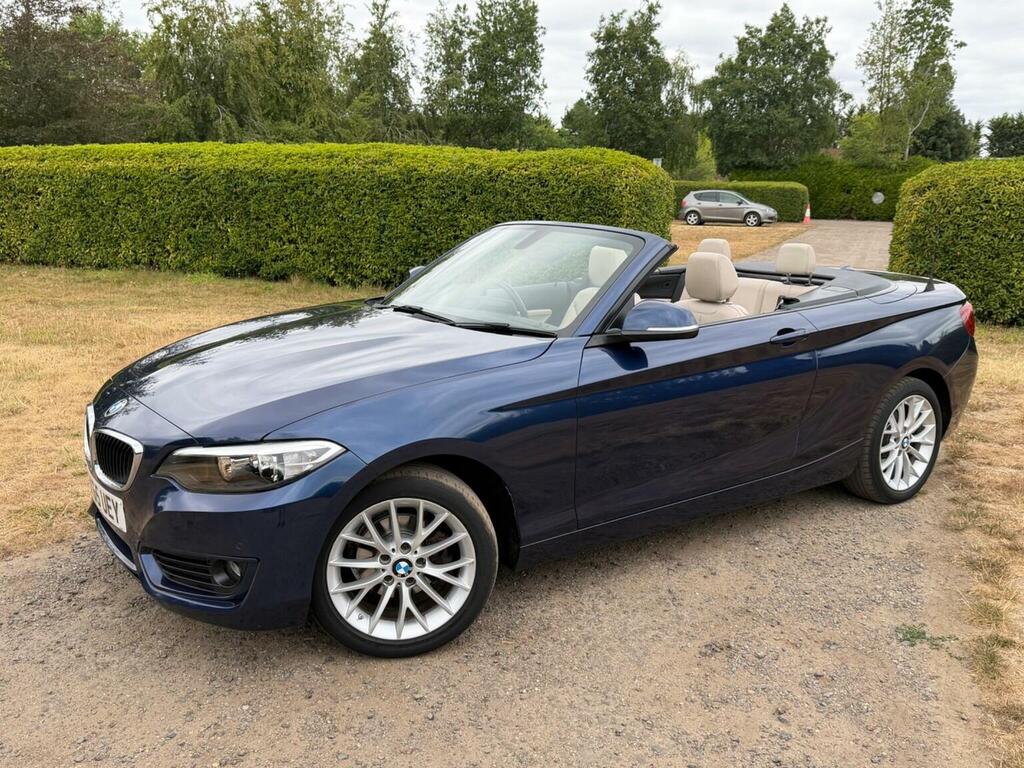 BMW 2 Series Convertible 1.5 218I Se Euro 6 Ss 201 Blue