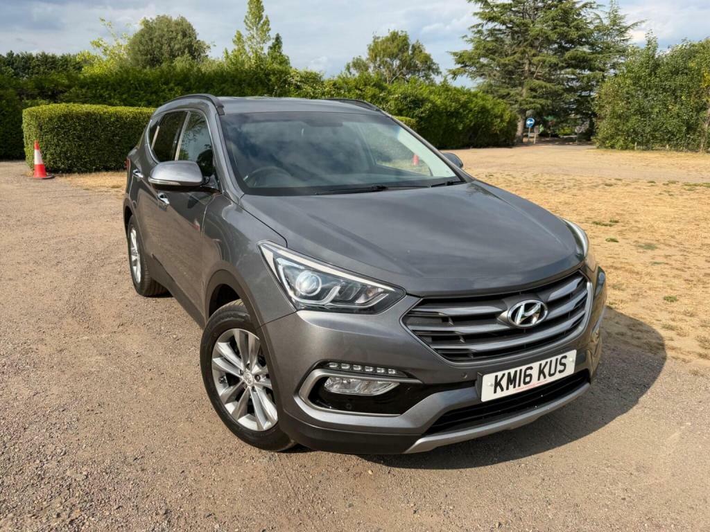 Hyundai Santa Fe Suv White #67