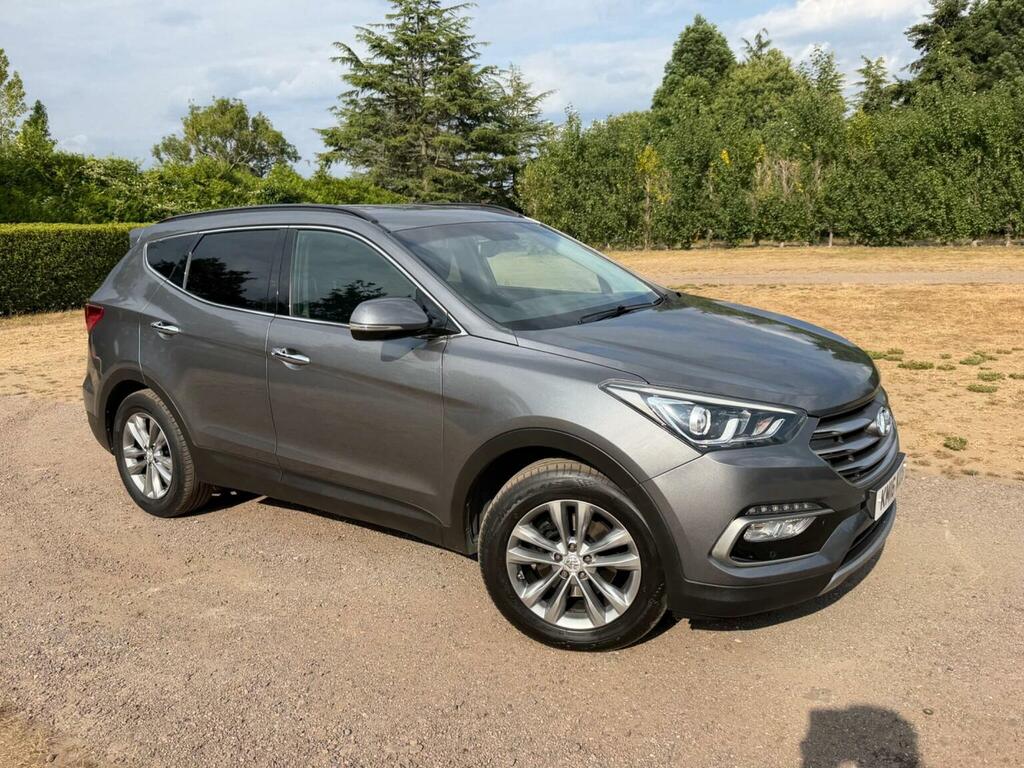 Hyundai Santa Fe 2.2 Crdi Blue Drive Premium 4Wd Euro 6 Ss Silver #2