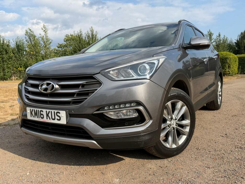Hyundai Santa Fe Suv White #8