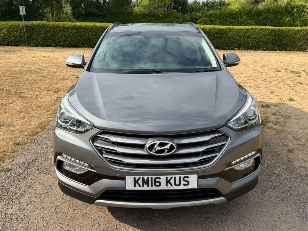 Hyundai Santa Fe Suv White #7