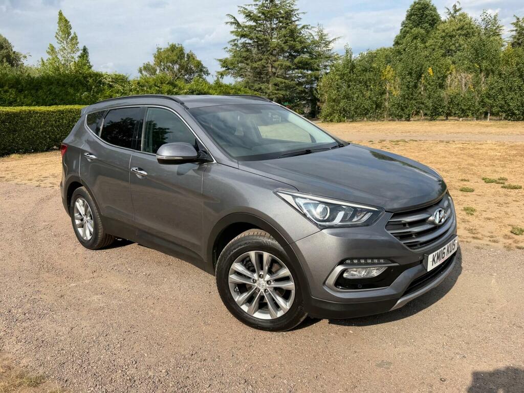 Hyundai Santa Fe 2.2 Crdi Blue Drive Premium 4Wd Euro 6 Ss Silver #3