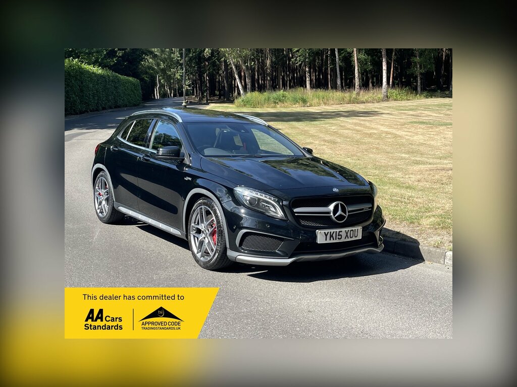 Mercedes-Benz GLA Class 2.0 Gla45 Amg Suv Spds Dct 4Matic Euro Black