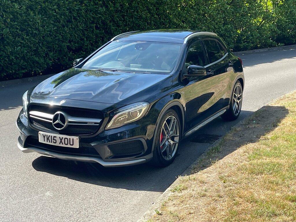 Mercedes-Benz GLA Class 2.0 Gla45 Amg Suv Spds Dct 4Matic Euro Black #3