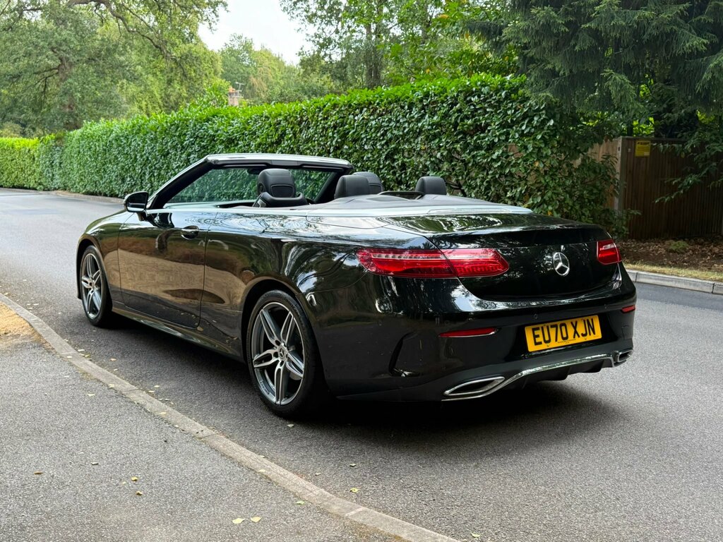 Mercedes-Benz E Class 2.0 E220d Amg Line Cabriolet G-tronic Black #3