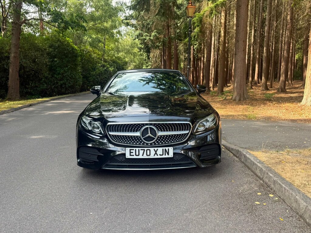 Mercedes-Benz E Class 2.0 E220d Amg Line Cabriolet G-tronic Black