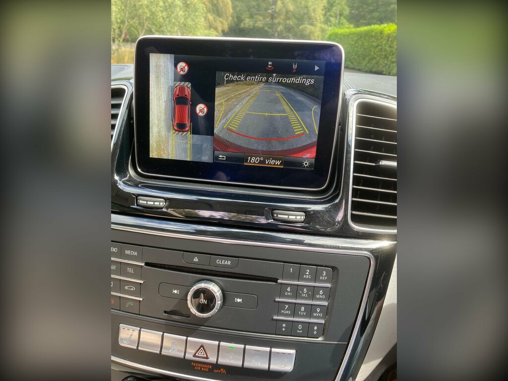 Mercedes-Benz GLE Coupe White #11