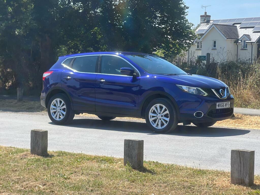 Nissan Qashqai Acenta Smart Vision Dig-t Cvt Blue