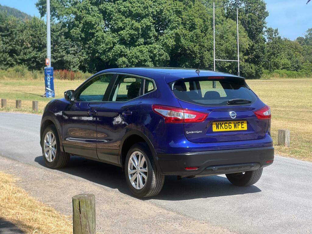 Nissan Qashqai Acenta Smart Vision Dig-t Cvt Blue #4