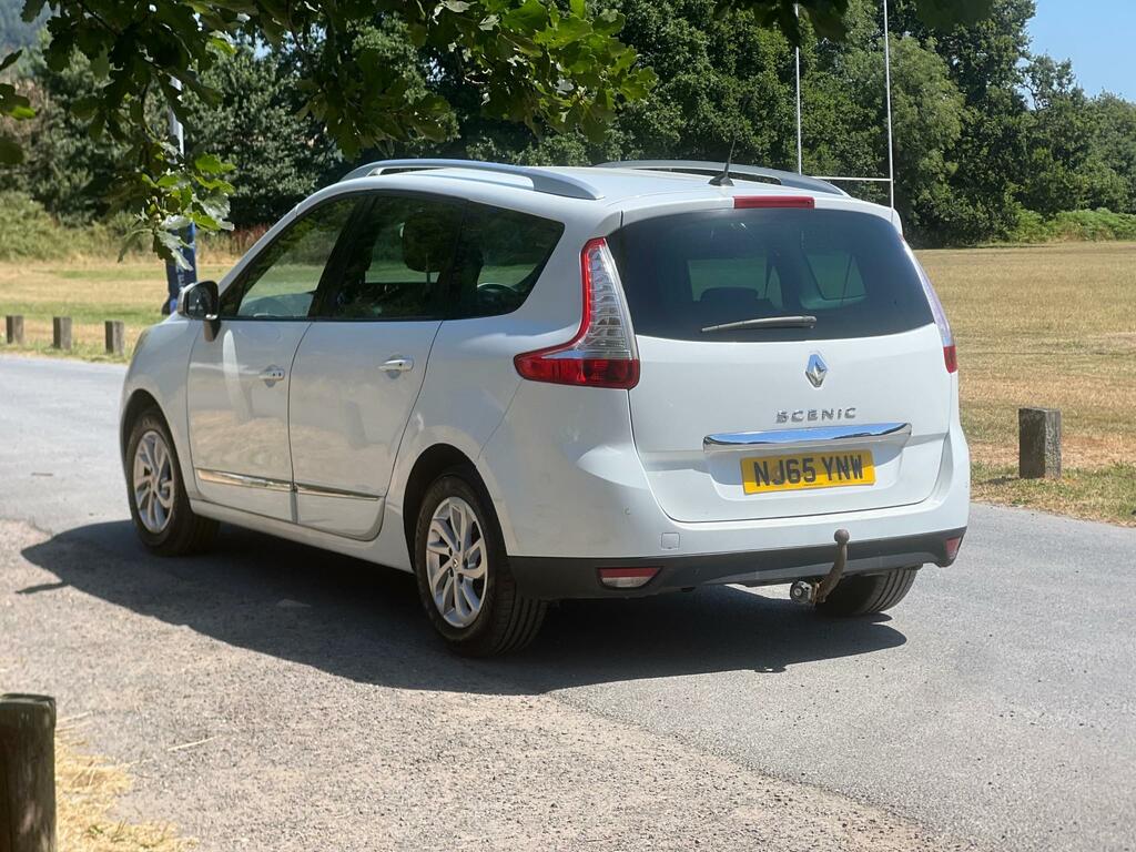 Renault Grand Scenic Dynamique Nav Dci White #4