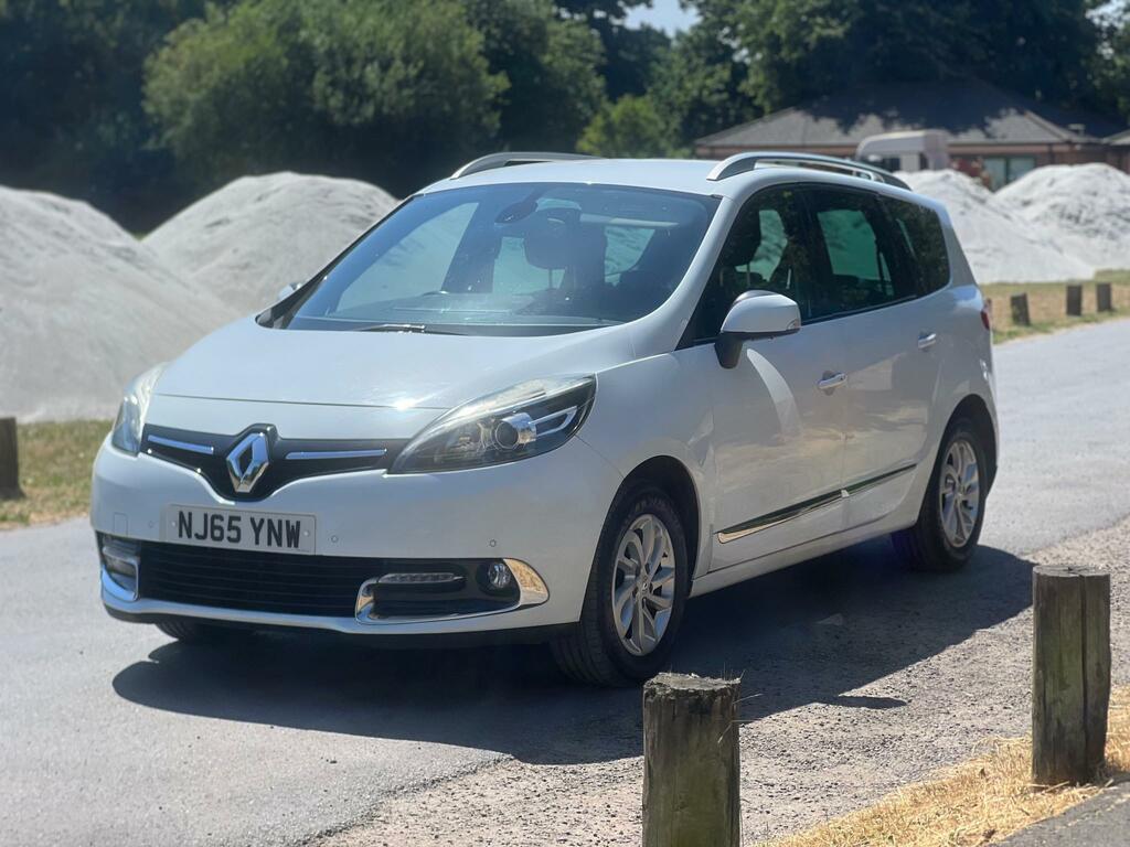 Renault Grand Scenic Dynamique Nav Dci White #3