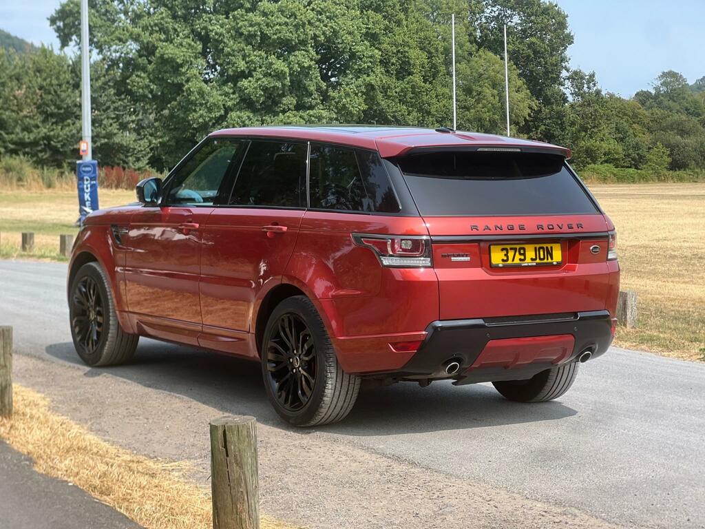 Land Rover Range Rover Sport Dynamic Sdv6 Red #4