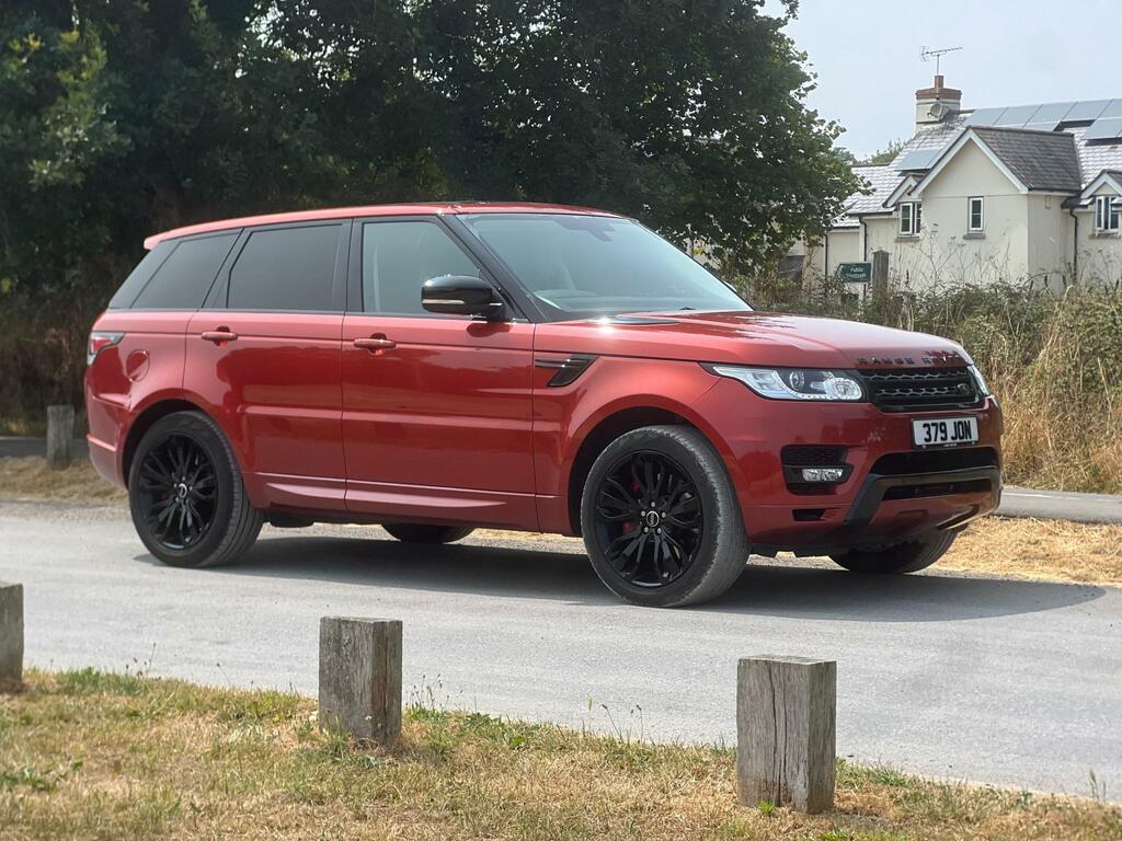 Land Rover Range Rover Sport Dynamic Sdv6 Red
