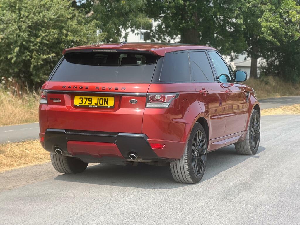 Land Rover Range Rover Sport Dynamic Sdv6 Red #6