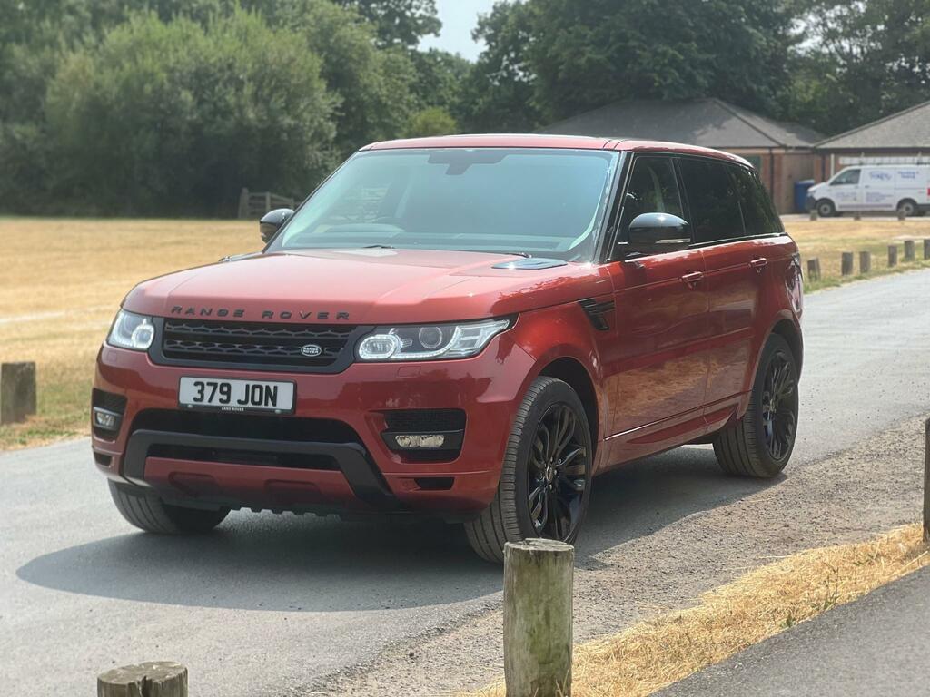 Land Rover Range Rover Sport Dynamic Sdv6 Red #3