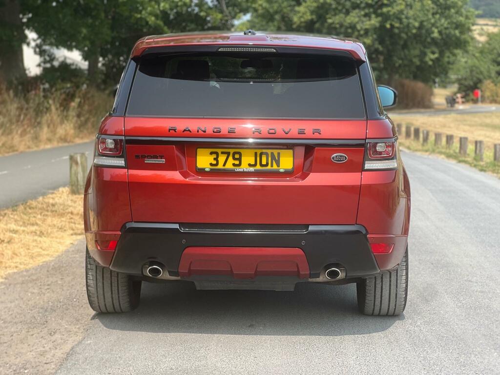 Land Rover Range Rover Sport Dynamic Sdv6 Red #5
