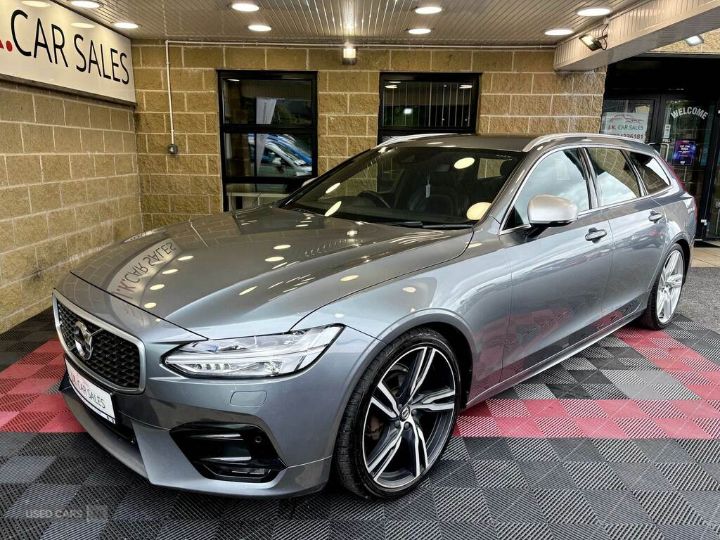Volvo V90 2.0 D4 R Design Geartronic Grey #4