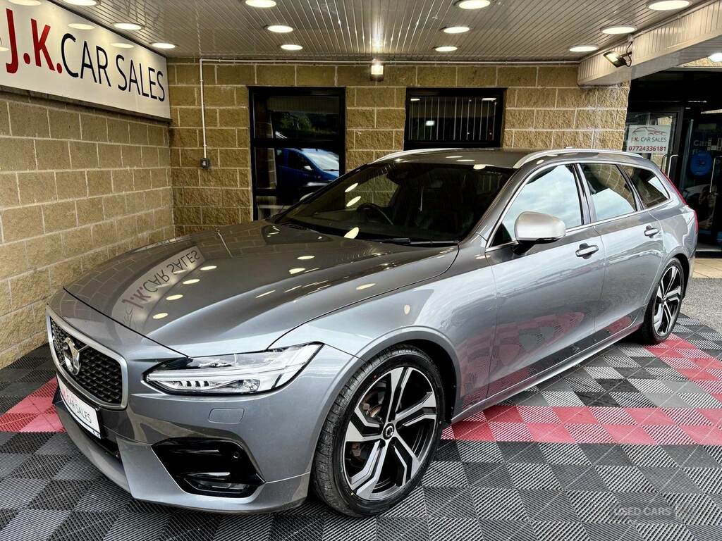 Volvo V90 2.0 D4 R Design Geartronic Grey #4