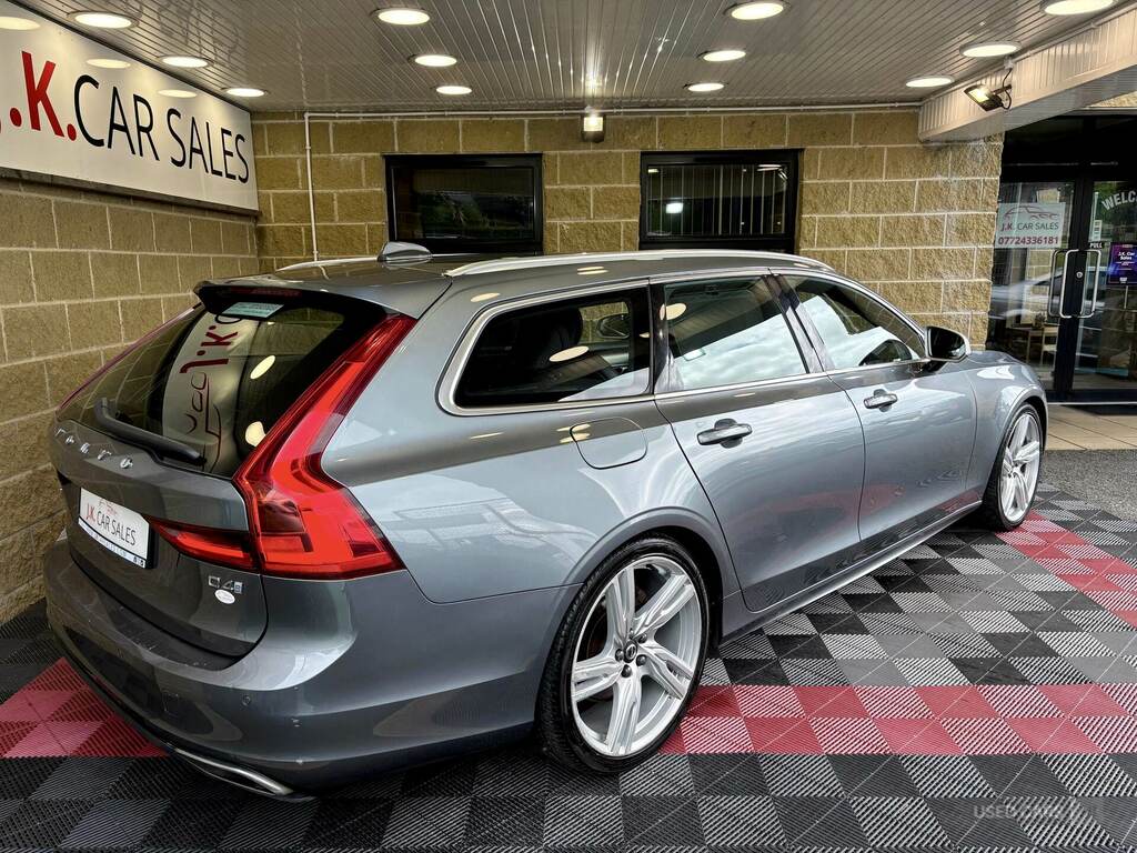 Volvo V90 2.0 D4 R Design Geartronic Grey #2