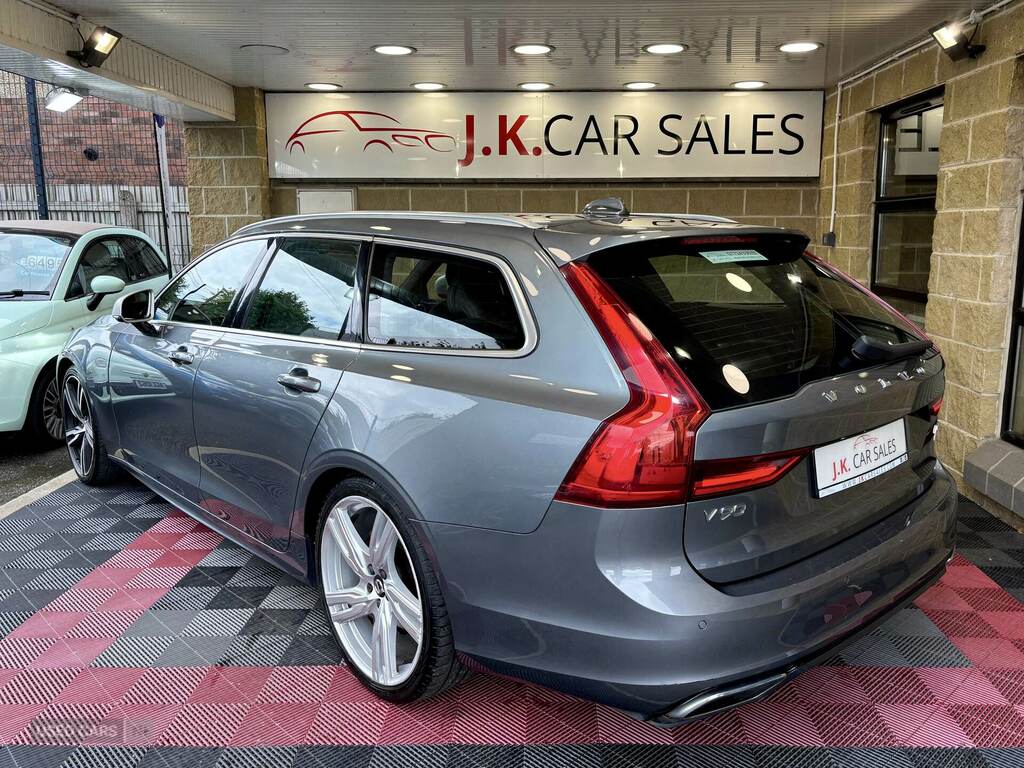 Volvo V90 2.0 D4 R Design Geartronic Grey #5