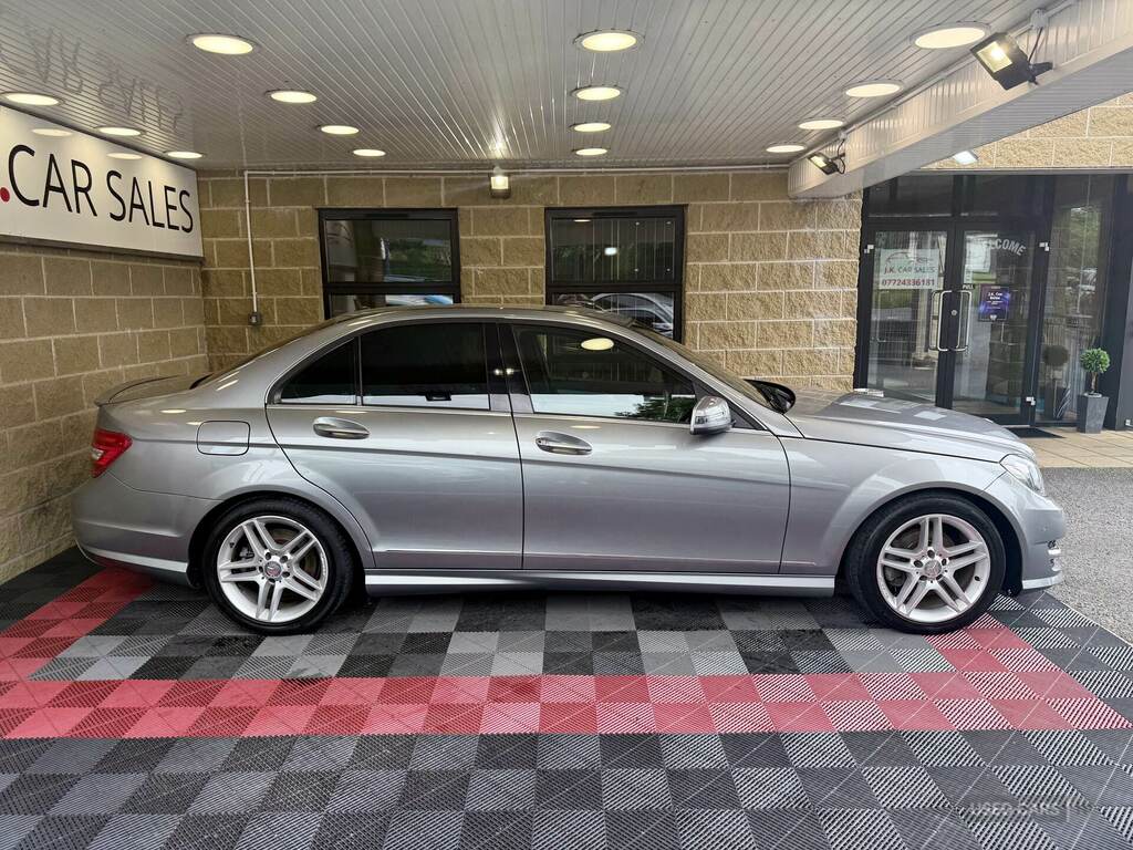 Mercedes-Benz C Class C220 Cdi Amg Sport Edition Premium Silver #3