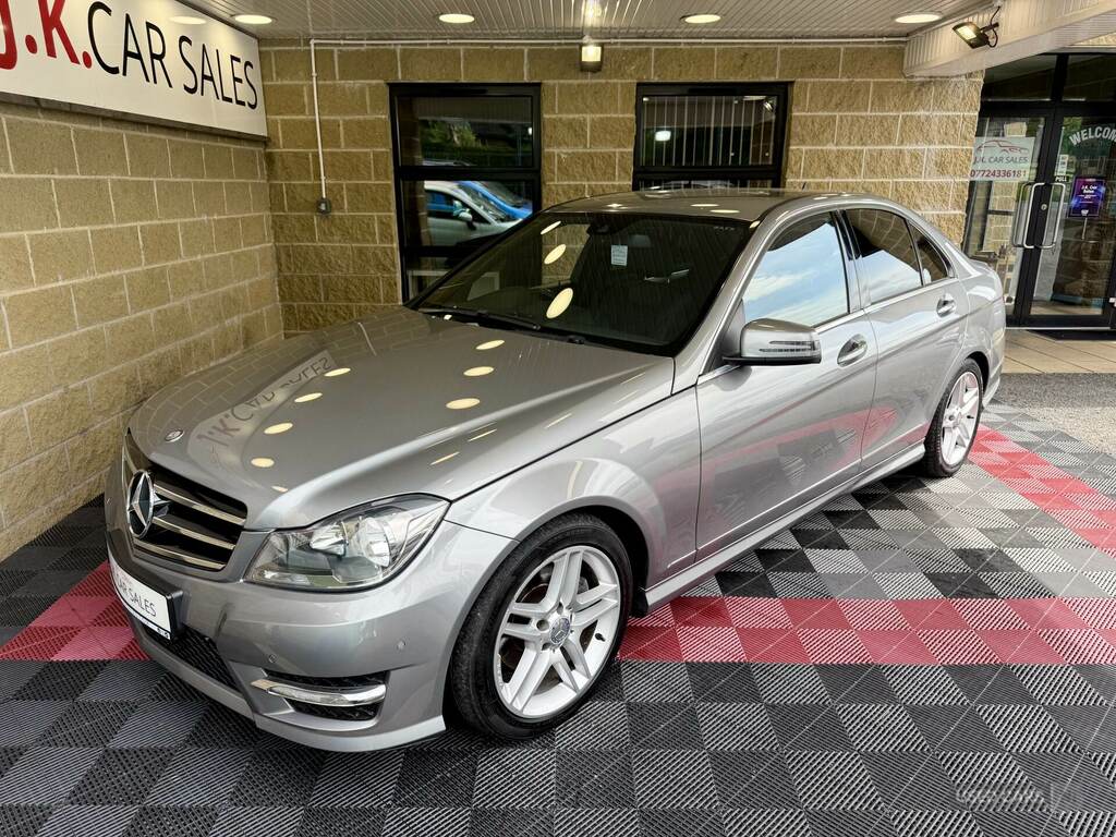Mercedes-Benz C Class C220 Cdi Amg Sport Edition Premium Silver #4
