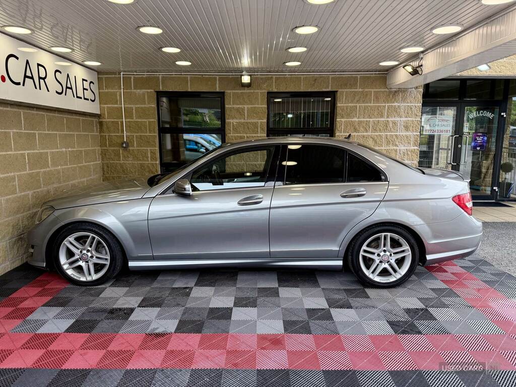 Mercedes-Benz C Class C220 Cdi Amg Sport Edition Premium Silver #6