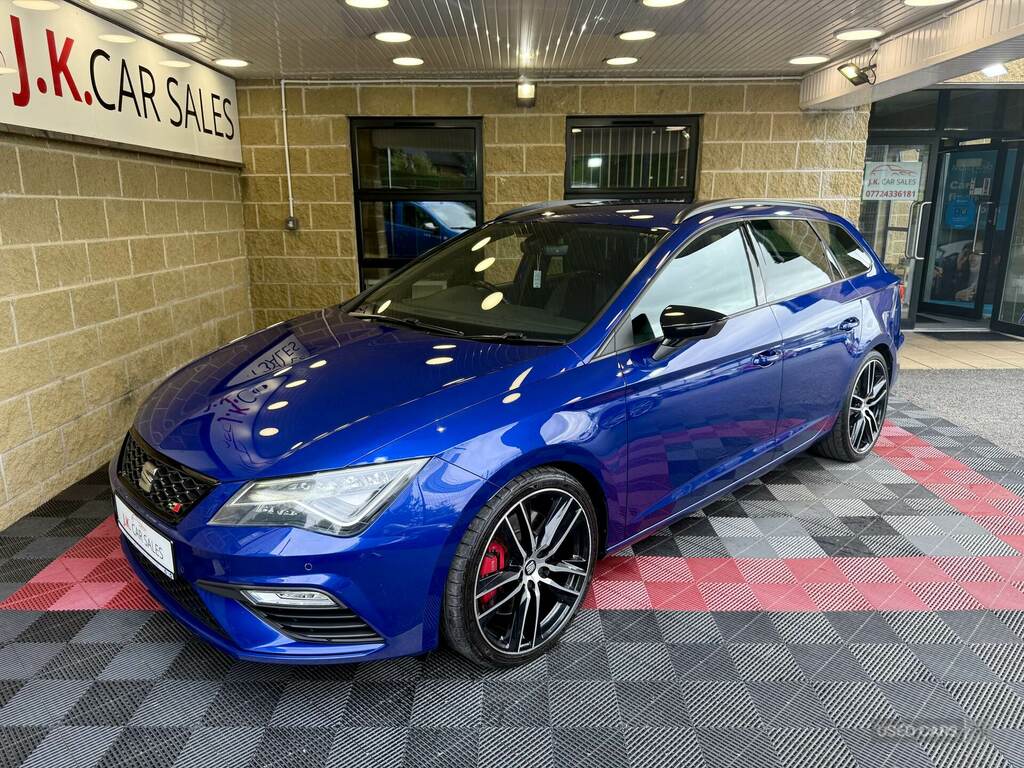 Seat Leon 2.0 Tsi Cupra 300 Dsg 4Drive Blue #4