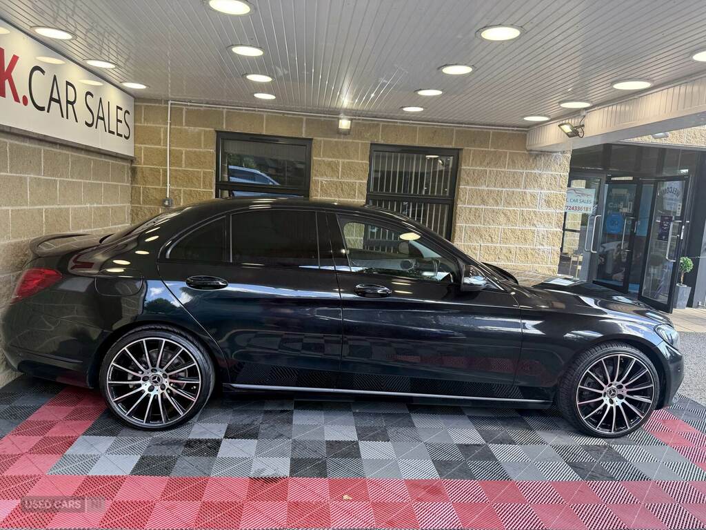Mercedes-Benz C Class C220 Bluetec Sport Black #3