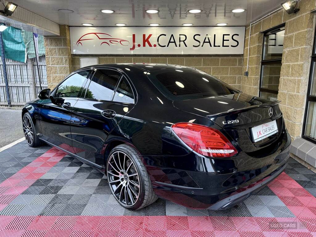 Mercedes-Benz C Class C220 Bluetec Sport Black #5