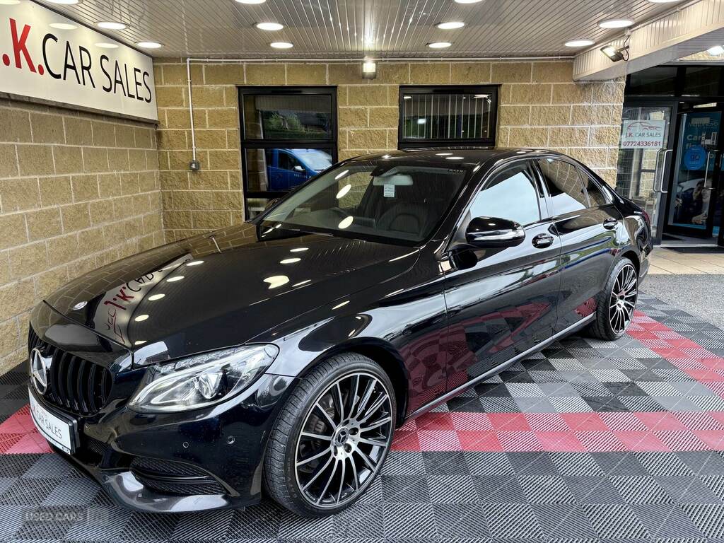 Mercedes-Benz C Class C220 Bluetec Sport Black #4
