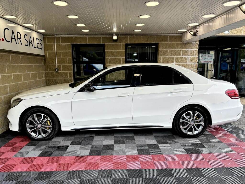 Mercedes-Benz E Class E220 Cdi Amg Sport 7G-tronic White #6