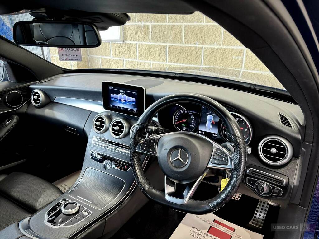 Mercedes-Benz C Class Estate 2.0 C350e 6.4Kwh Sport G-tronic Euro 6 S Black #10