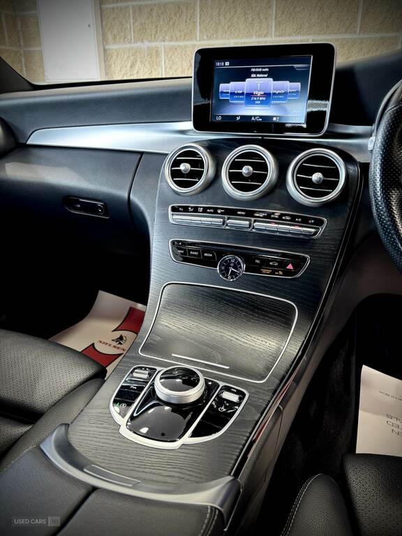 Mercedes-Benz C Class Estate 2.0 C350e 6.4Kwh Sport G-tronic Euro 6 S Black #15